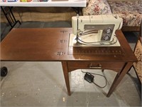 Sears Kenmore sewing machine with desk