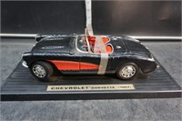 1957 Die Cast Corvette on Pedestal