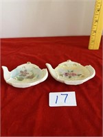 VINTAGE HAND PAINTED SPOON HOLDERS