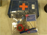VINTAGE FIRST AID KIT AND OTHER