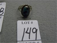 SS TURQUOISE RING