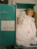 TOWLE PORCELAIN DOLL "CHRISTENING BABY"