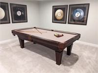 POOL TABLE W/ACCESSORIES