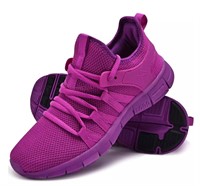 Inzcou Running Sneakers Women purple size 6