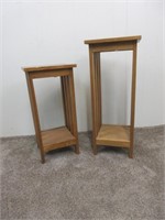 Solid Wood Planter Stands