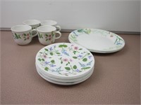 Corelle Dishes Floral Pattern