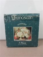 Franciscan 5 Piece Place Setting