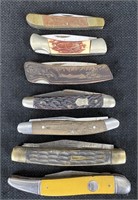 Old Pocket Knife Lot-Various Brands/Sizes-7pc.