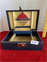 STUNNING ART DECO STYLE JEWELRY BOX