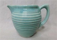 Vintage beehive pottery pitcher, 5" tall