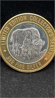 LAC VIEXUX DESERT CASINO 999 FINE SILVER