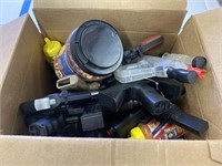 Box of Airsoft Items