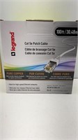 NEW 100 FEET CAT 5E PATCH CABLE-WHITE-