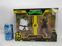 Turtles, 2 figurines Miguel Diaz + Leonardo