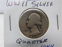 1944 Silver Quarter