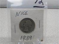 1939 Silver Quarter