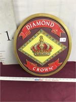 Diamond Crown Liquor Advertising Sign