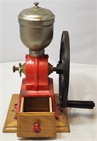 Small Cast Iron Coffee Grinder- 11-1/2 Inches Tall