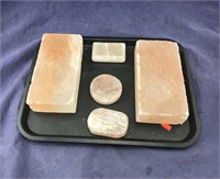 2 Bricks & Assortment Of Himalayan Salt