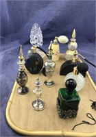 Collection Of 10 Perfume Bottles