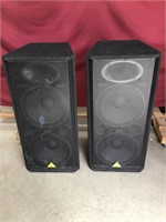 Pair Large Behringer Speakers