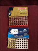 Partial Box 380 Auto & Federal 9 MM Luger  Ammo