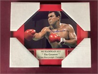 Muhammad Ali Signed And Framed 8 X 10 Photo With