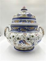 Hand painted Covered Soup Tureen Portugal