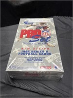 '92 PRO SET FOOTBALL WAX BOX- 36 PACKS- SEALED