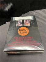 '91 FRONT ROW BASKETBALL WAX BOX- 36 PACKS