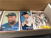 '89 & '87 TOPPS BASEBALL CARDS (ABOUT 800 CARDS)