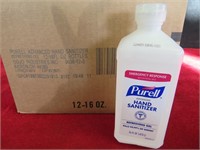 Purell Hand Sanitizer Case of Twelve 16oz. Bottles
