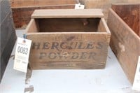 HERCULES POWDER WOOD EXPLOSIVE BOX