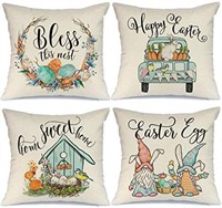*Easter Pillow Covers 18x18 Set of 4