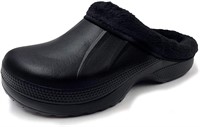 Unisex Winter Clogs with Fur-Approx. Size 13