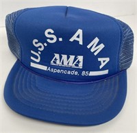Vintage AMA Motorcycle SnapBack Trucker Hat