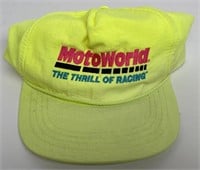Vintage Moto World Racing SnapBack Trucker Hat