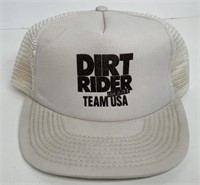 Vintage Dirt Rider Magazine SnapBack Trucker Hat