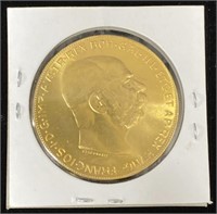 (BI) 1915 100 Cor. Austrian Gold Coin