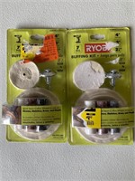 RYOBI Buffing Kit x2