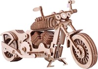 Motorbike DIY Kit Wooden 3D Puzzle Toy