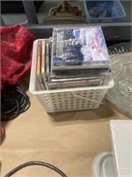 Basket of CDs