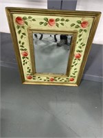 22x23 Floral Mirror