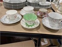 5 Tea Cup and Saucer sets