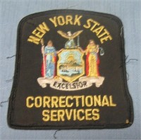 Vintage NY State correctional services patch