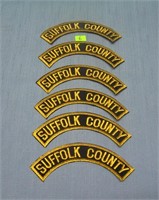 Group of 6 Suffolk County NY patches