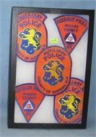 Group of vintage Nassau County police patches
