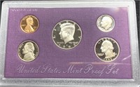1992 Proof Set United States Mint Issue