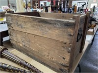 Census wood crate
