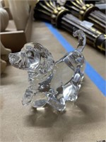 Glass Lenox dog